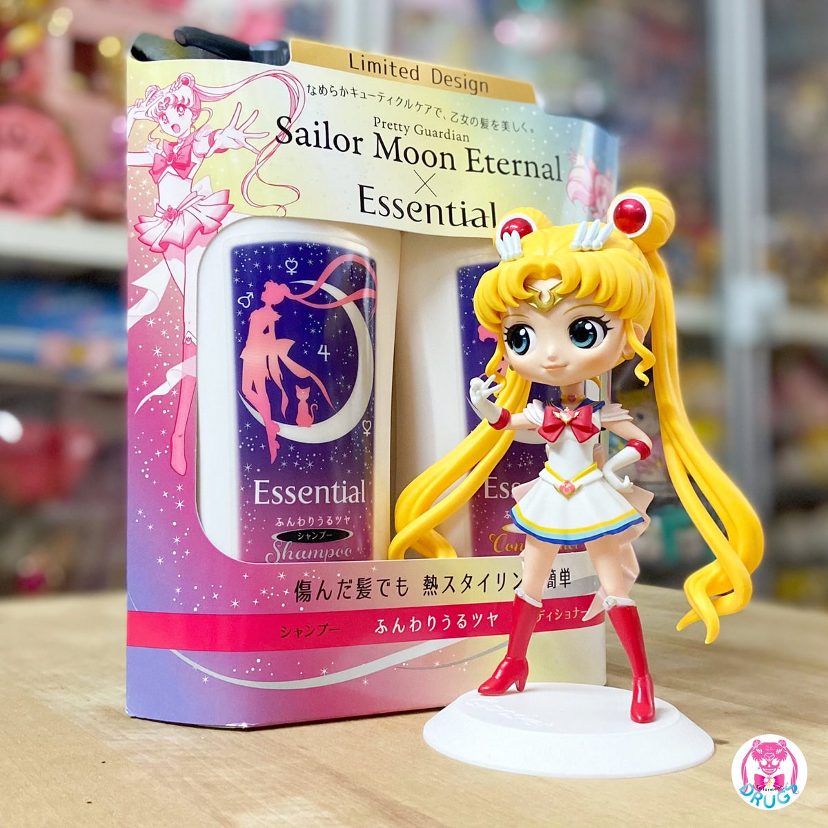 sailormoonDRUGS's tweet photo. 💀Collected! Sailormoon Eternal x Essential Hair Shampoo Set! 

#SailorMoonDrugs 
#Sailormoon
#SailormoonEternal 
#セーラームーン 
#DrugsCollection
#Youtube https://t.co/guQDGPdCpH