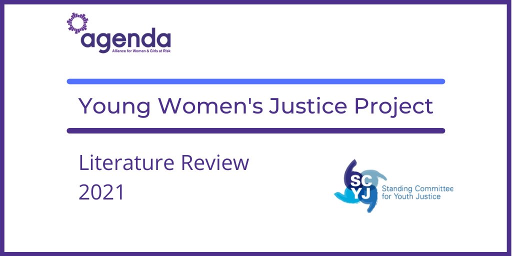 Young women in contact with the criminal justice system are overlooked, ignored and misunderstood. Today we launch our #YoungWomensJusticeProject literature review with @theSCYJ funded by <a href="/LBFEW/">Lloyds Bank Foundation</a> on the experiences of young women in the #CJS: weareagenda.org/ywjp-literatur…