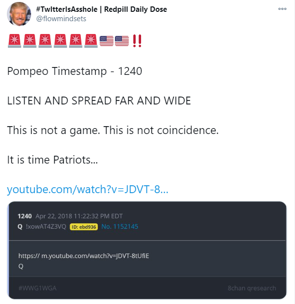 Remember This one...Pompeo Timestamps 2 days ago... https://twitter.com/flowmindsets/status/1348693929982627842(20/25)