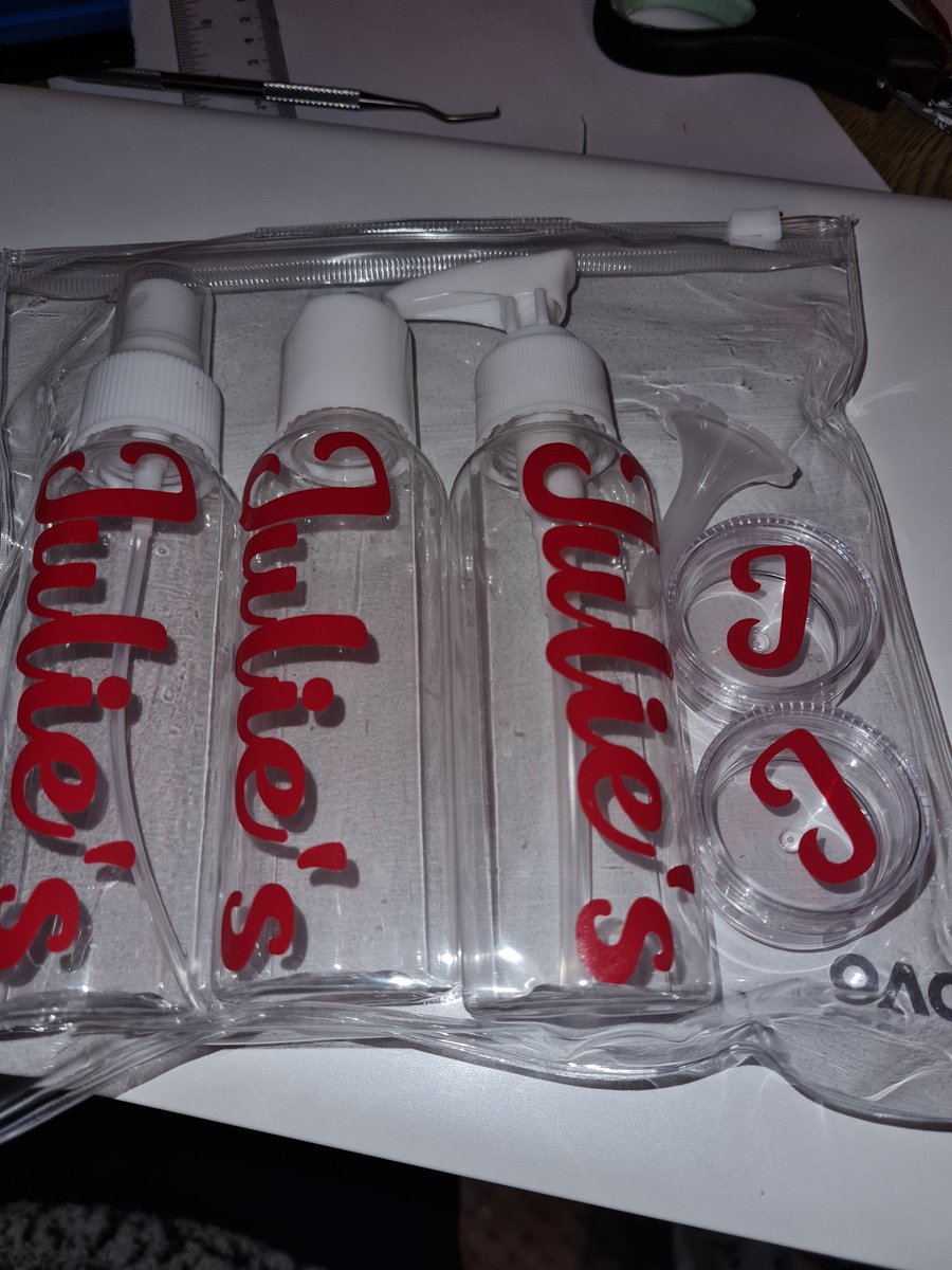 Limited offer!!! Peraonalised travel packs!! More colours available for writing. DM me to order. £5.00 introductory offer...#personalised #travelpack #buylocal #supportsmallbusiness <a href="/JulieMcAdam35/">Julie McAdam</a> <a href="/CardJoys/">Joys Card Cabin</a>