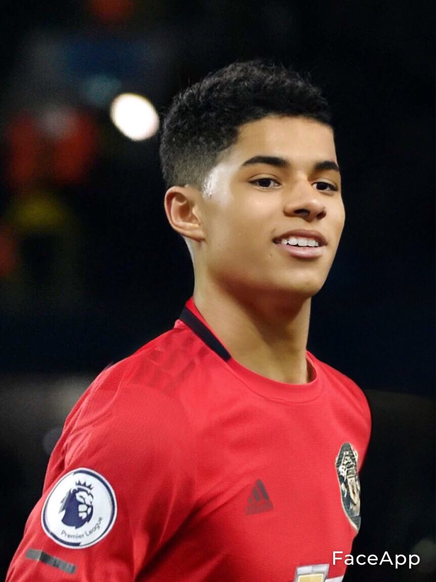Up next, an even younger Marcus Rashford