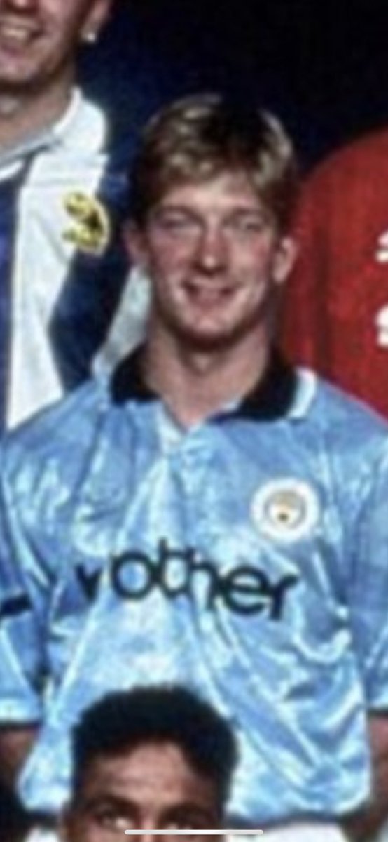 Imagine if someone turned up at City’s training ground today looking like this. ‘No thanks mate, we don’t need any cars washing.’‘I’m Ian Brightwell, I play for Manchester City.’‘I don’t think so, fella.’
