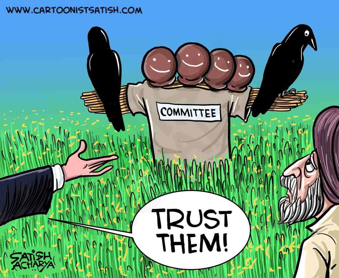 satishacharya's tweet photo. Committee! #FarmersProtests #Committee https://t.co/yWkXeCry5Y