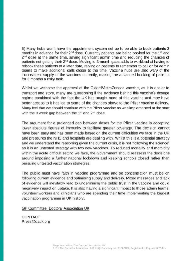 KEWhite2017's tweet photo. @GMB 
''We have real and grave concerns about these sudden changes to the Pfizer vaccine regime It undermines the consent process, as well as completely failing to follow the science''
@PfizerEUPolicy @Pfizer_UK @MattHancock https://t.co/XYlUKmwjTG