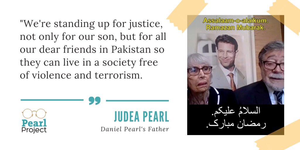6/ “We stand emphatically with the Pearls and pray public outrage will cause Pakistan to reverse course, ensuring Pearl’s killer remains behind bars or is sent for trial in the U.S. Parents must be spared the agony of manifest injustice on top of heart-breaking personal loss.”