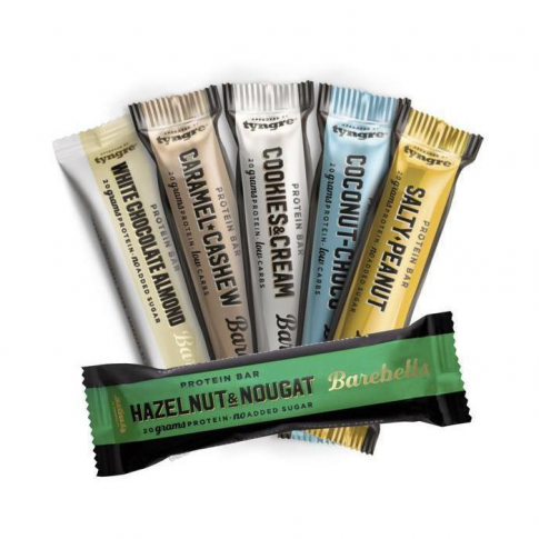 GSDSTORES's tweet photo. Barebells Protein Bar 12 x 55g £21.99
This bar is far too gooey and chocolaty to compare to anything but the most decadent of desserts; and yet it has 20g of protein! Staying fit has never been this delicious.
.
.
#proteinbar #protein #energybar #chocolate #workout #fitness #uk https://t.co/v1iweYxUWJ