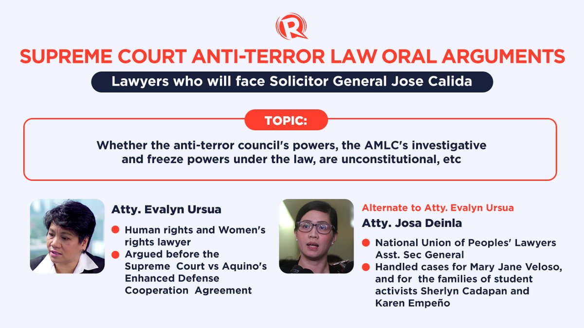 The petitioners will have 45 minutes, excluding interpellations by justices. (2/2) | via  @lianbuan