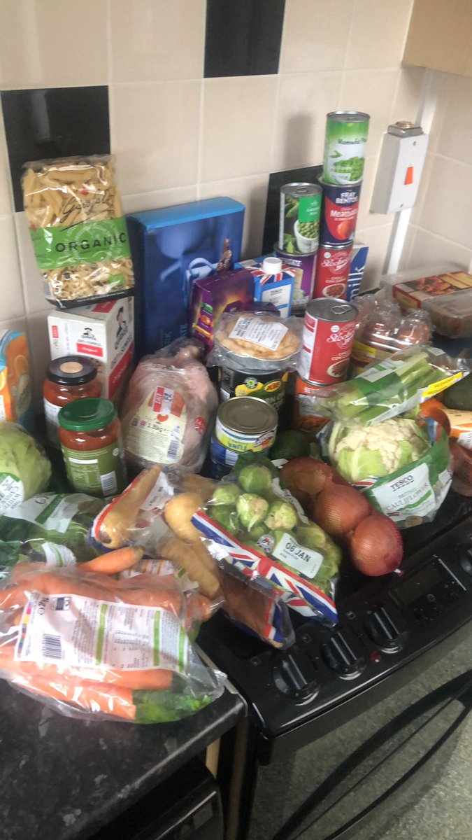 WithamHub's tweet image. We’ve been offering school support bags for vulnerable families for months... first pic is what we offer. Seeing the pictures that people are sharing is heartbreaking. The second picture is what others do.... words fail us on the amount for growing kids @MarcusRashford