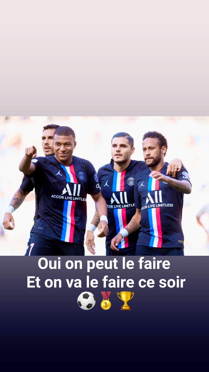 ladjisekou's tweet photo. C'est ce soir 
@LamineGUIRASSY vous verrez que " Partout C'est Paris"

@PSG_inside @KMbappe @neymarjr https://t.co/xiHSsnI395