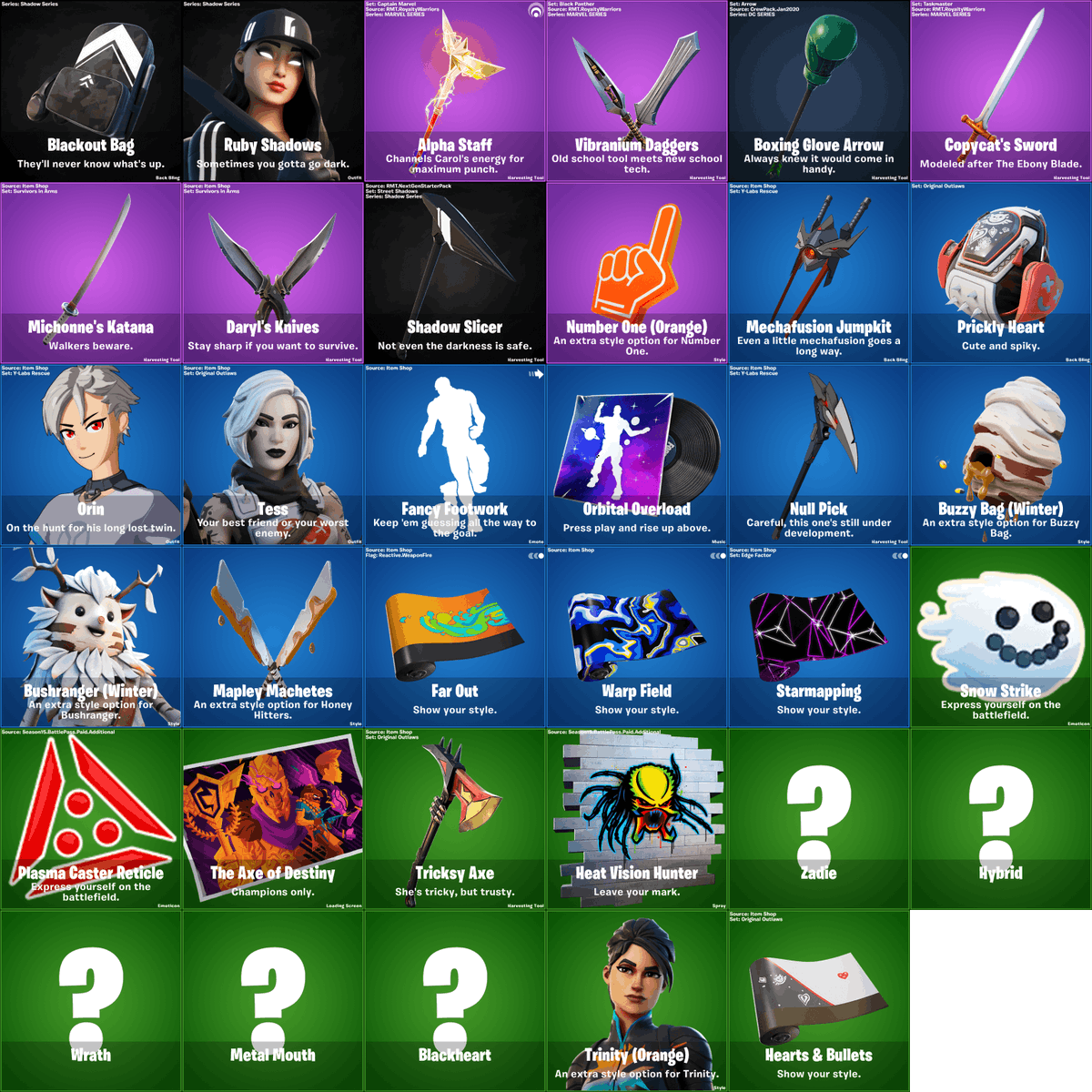 Lucas7yoshi's tweet photo. v15.20 new cosmetics

Not pictured: 2 gliders https://t.co/LPBltIJVm0