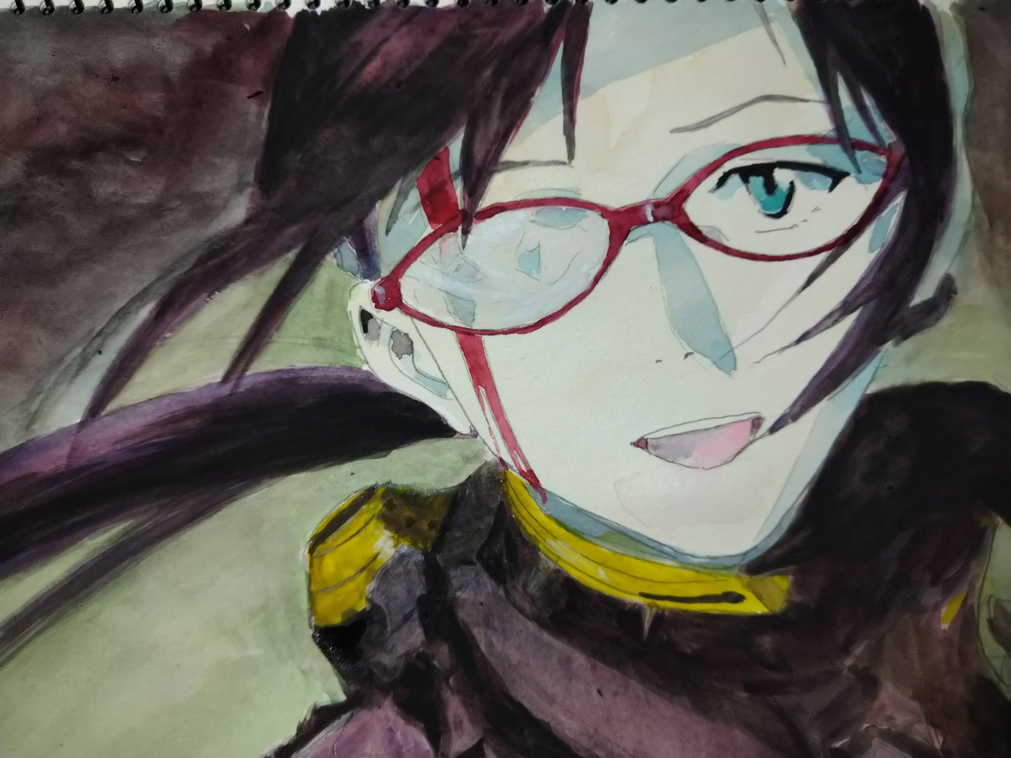いぶき エヴァをメインに多種漫画アニメのお絵描きしてます いぶきのエヴァ名シーンpart3 新作に向け破 Qをメインにしていってます 自分の目的に大人を巻き込むのはきおくれするな さよならエヴァ5号機 お役目ごくろうさん マリ 真希波マリ