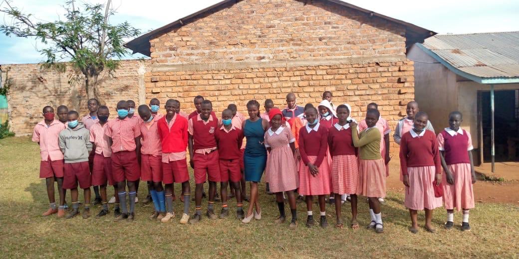 _trsf_'s tweet photo. After months of staying home. The mentees are finally back in school. https://t.co/mkPs2GkQNY