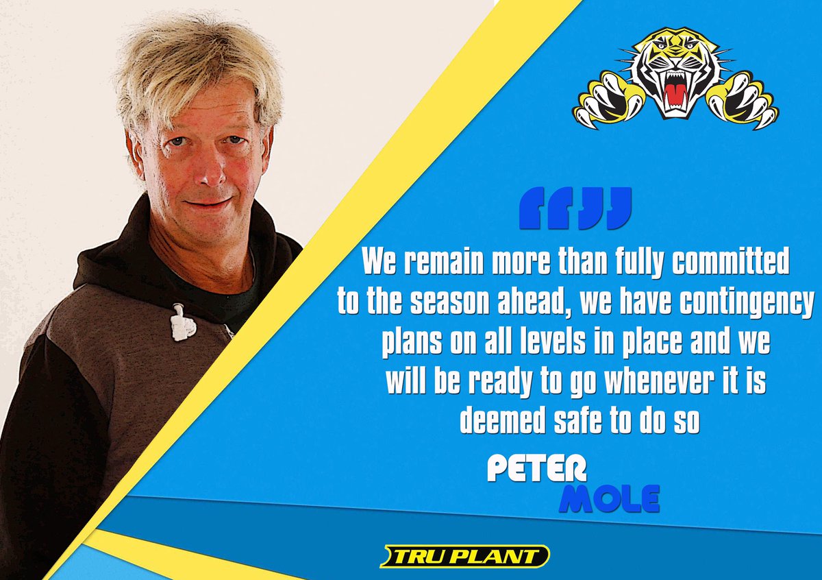 ✅ TIGERS 🆙 FOR GREEN LIGHT |
 
🐯 SHEFFIELD bosses have underlined their commitment to the 2021 season after seeing Swindon withdraw from the Premiership on Monday.

Full story ➡️ sheffield-speedway.com/_mobile/news.p…