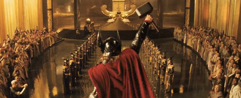 Thor 1 (2011)Director : Kenneth BranaghCinematographer : Haris Zambarloukos