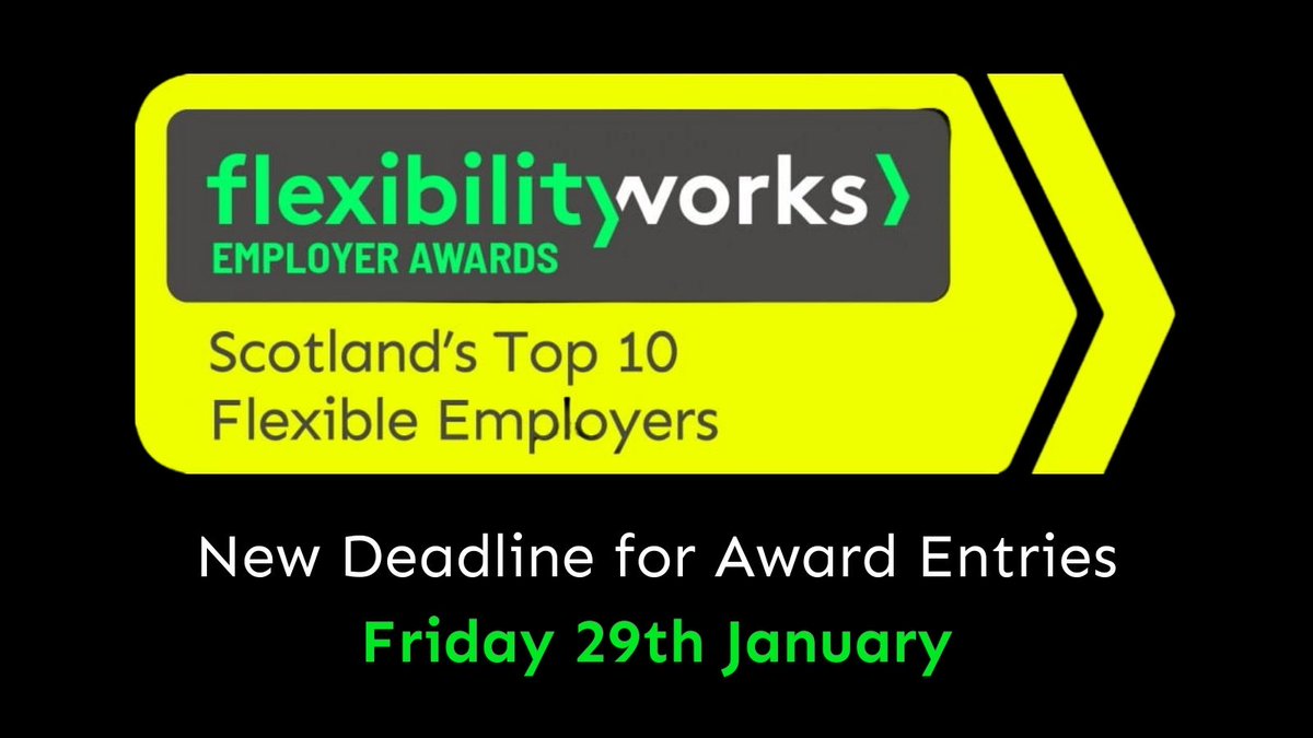 flex_works's tweet photo. Our awards are supported by some #topemployers who understand the importance of #flexibility for all, now more than ever! Thank you @DeloitteUK_Scot @cipdscotland @city_building @ILFScotland @QNRLtweets @Shoosmiths
https://t.co/uP6KuSFNLo
#Flexiblework #futureofwork https://t.co/on7ld1pmp9