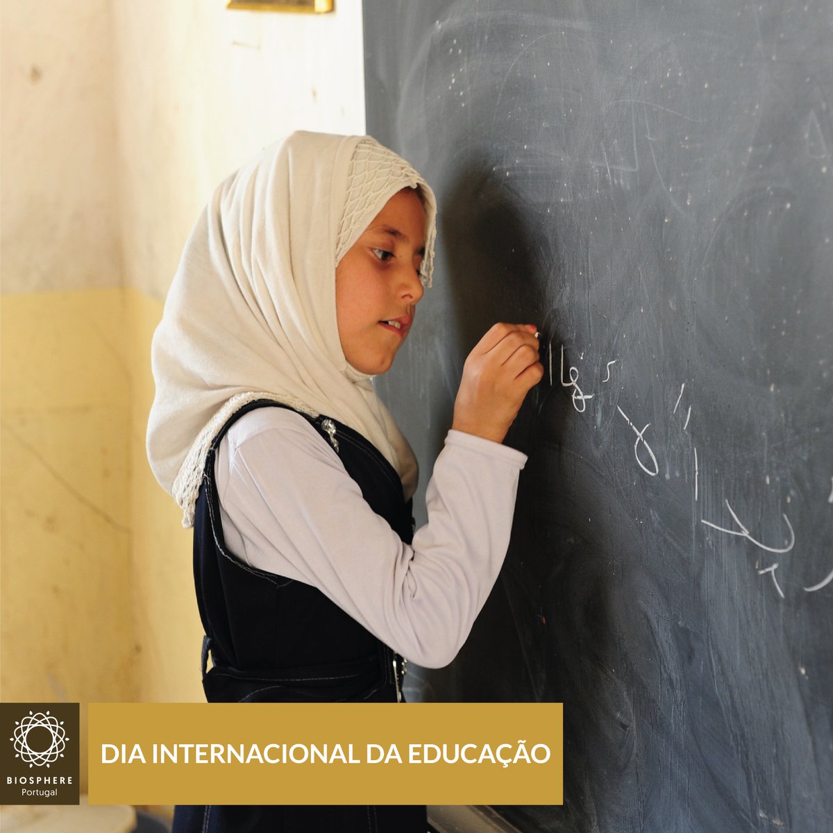 biospherept's tweet photo. Hoje é o #DiaInternationaldaEducação!
A #educação é um #direitohumano, um bem público e uma #responsabilidade coletiva. Vamos unir forças e recursos para ajudar todas as crianças a ter acesso. ✏️💼
#ODS4 - Educação de qualidade
#17ODS #sustentabilidade #UN #onuinternationalday https://t.co/aehfG8EwRk