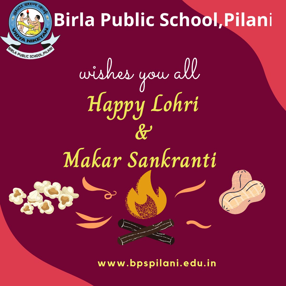 #BPSPilani #BETPilani #bestboardingschool #Lohri #lohricelebration #Lohrifestival #Lohri2021 #MakarSankranti2021 #MakarSankranti #festivals #happiness <a href="/vinobaofficial/">VINOBA</a> <a href="/VINOBA_Boys/">Vidya Niketan Old Boys Association (VINOBA)</a>
Birla Public School Pilani