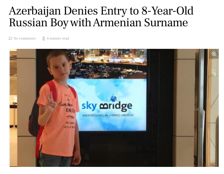 A new generation has appeared, brainwashed and poisoned with hate for anything Armenian.7/12