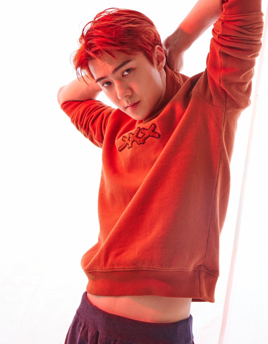 sehun’s iconic waist: a thread ♡