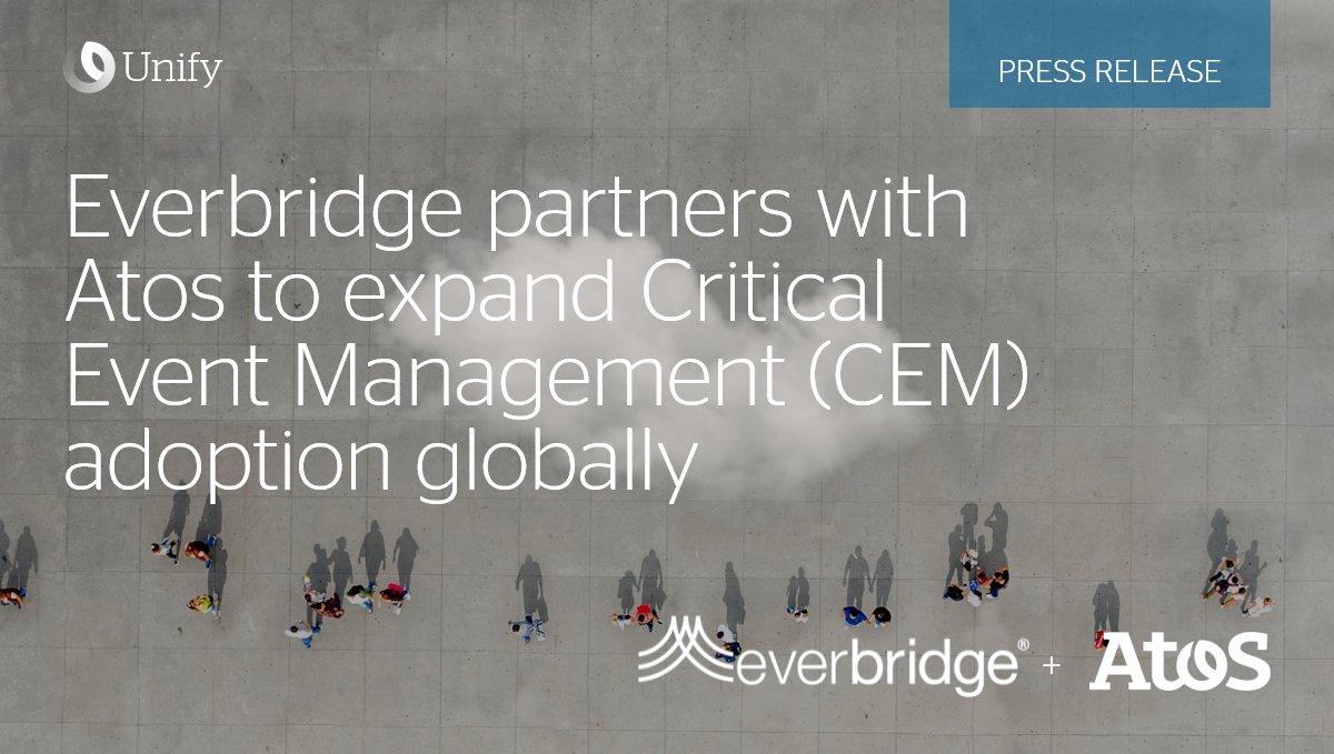 Critical event management (CEM) is a key component of C-level and Public leaders’ preparedness plans in today's uncertain world. Find out about our new partnership with <a href="/Everbridge/">Everbridge</a>: okt.to/wkJ3Om 
#CriticalEvents #IncidentMonitoring #CriticalEventManagement