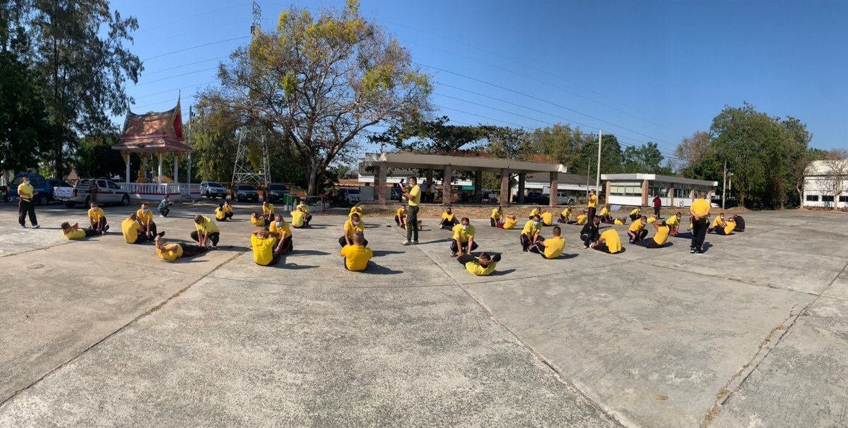 PoliceChoho's tweet photo. #สภ.จอหอ#
#ตำรวจโคราช#
๑๓ มกราคม ๒๕๖๔ เวลา ๑๕.๐๐ น.สภ.จอหอ ทำการทดสอบสมรรถภาพร่างกายข้าราชการตำรวจในสังกัด โดยใช้หลักเกณฑ์ตามมาตรฐานที่ ตร.กำหนด https://t.co/3H5hVdlmNZ