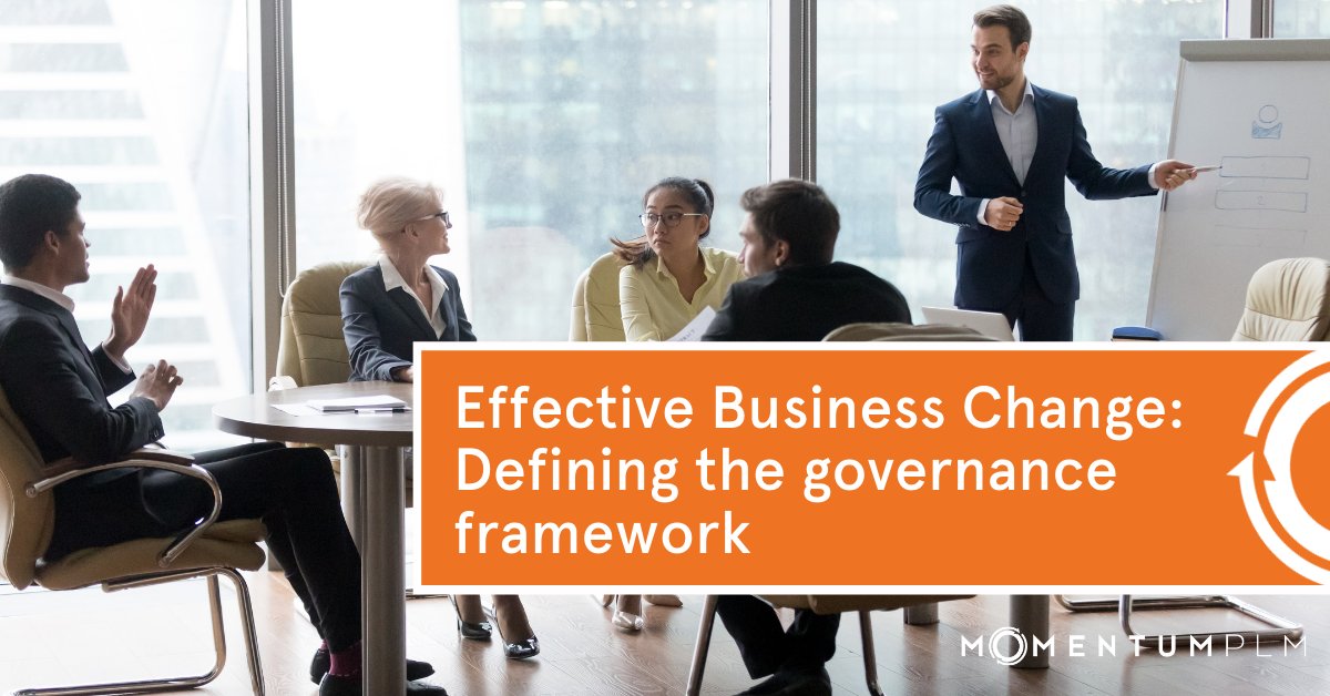 MomentumPlm's tweet photo. In this post, we highlight critical elements of business change governance and the required contextual adaptation required to deliver successful PLM programs. Find out more:  https://t.co/41p922OYhP

#businesschange #plm #governance https://t.co/On7YAfm816