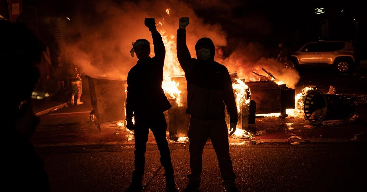 Seeing all these people clutching their pearls & blaming a few people who organized the Jan 6th event, with the blessing & promotion of the President by the way-were silent for 2/3 of 2020 while BLM and Antifa looted & burned down the country. It still goes on in Portland nightly