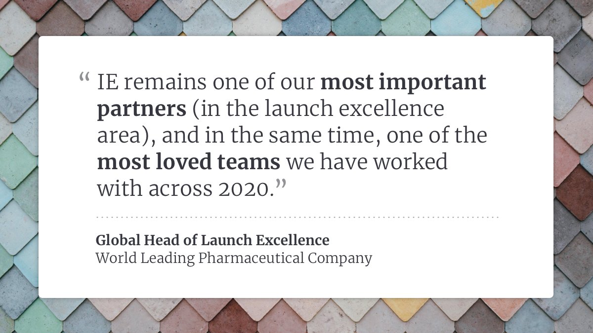ie_launch's tweet photo. This....

has made our day (and year!) 🎉

Interested to find out why clients love working with us?

Email launch@innovative-edge.com to find out how we can help you make a difference with your launch excellence plans this year.

#ClientPartner #OneOfTheTeam #LaunchExcellence https://t.co/xRATYeSOpO