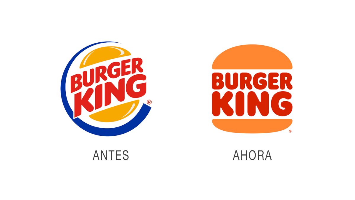 Tanemestudio's tweet photo. Burger King presenta su cambio de logo. ¿Qué os parece su 
nueva identidad visual ?

#branding #diseño #logotipos https://t.co/Q9qkDsHWsk