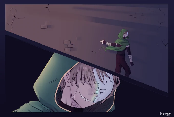 made a short comic!
Lmao i give up this was a lot cooler in my head okay.

#dreamfanart #dreamsmpfanart #mcytfanart 