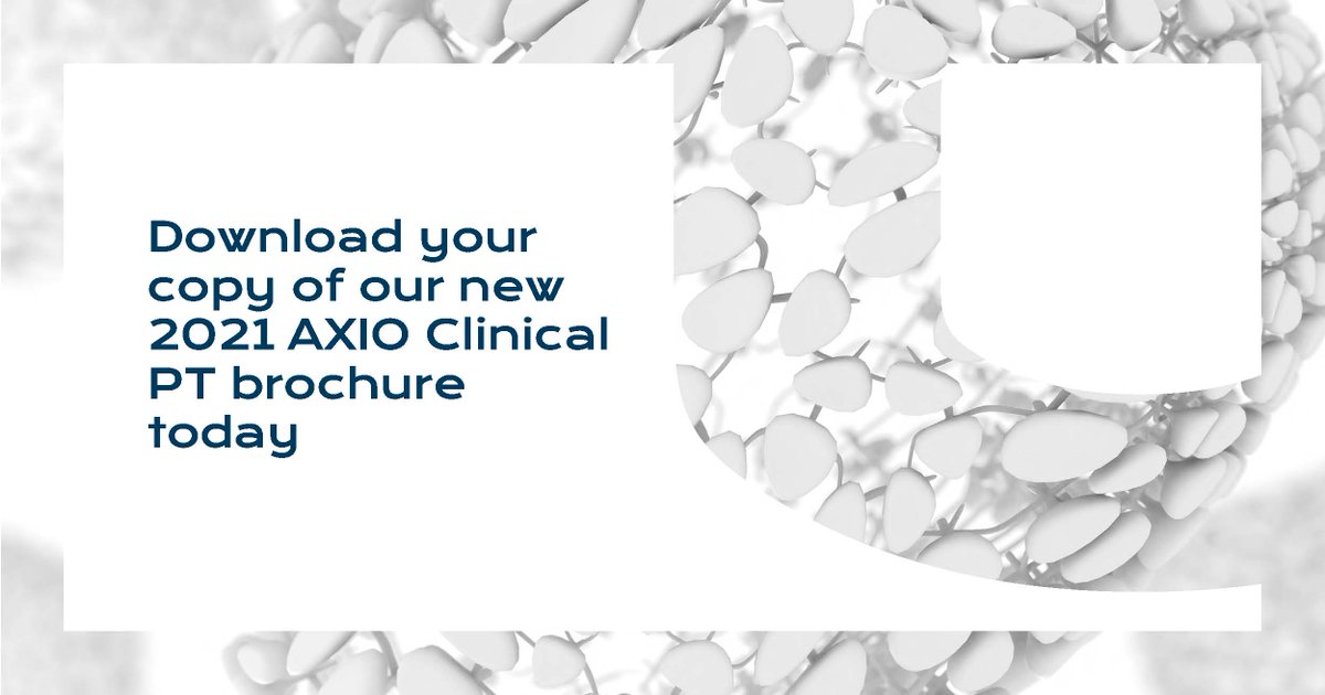 AXIO PT are committed to continuous improvement. This is why we have increased the number of ISO/IEC 17043 accredited schemes we have available to our Global Clinical Laboratory network. Download the New AXIO 2021 Clinical PT Brochure now: okt.to/L5fM80 
#AXIOLGC #LGC