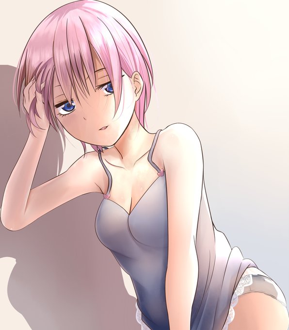 煩腐来さんがTwitterに投稿した中野一花(五等分の花嫁)のイラスト。