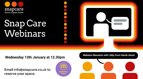 SnapCare_'s tweet photo. Join us today for #Makaton Moments with Libby from  @HandsAloud She's be demonstrating #Makaton Concepts around #COVID19 Register by 11.00am to save your space! info@snapcare.co.uk https://t.co/lRNeIsC4Wt