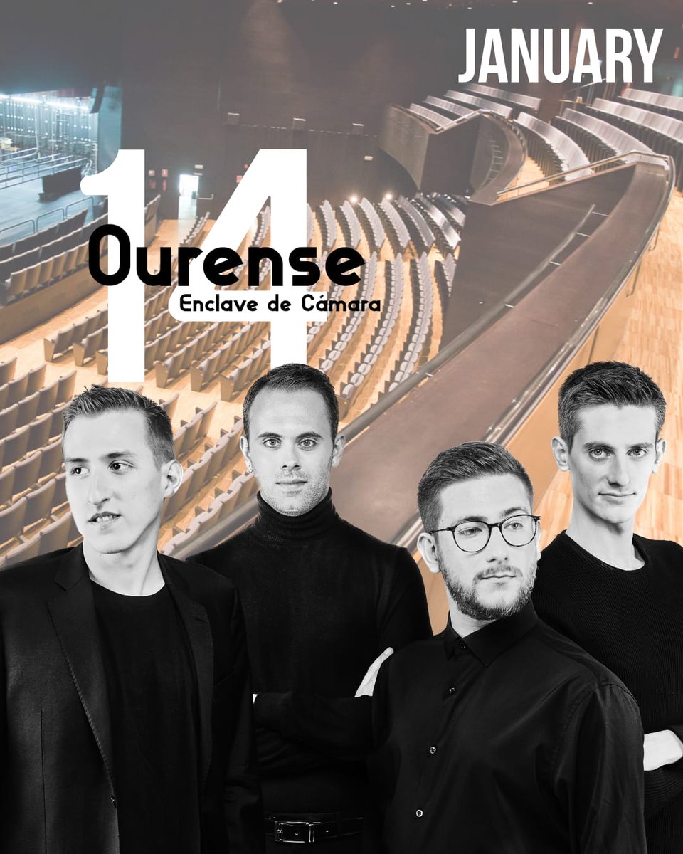 enclavedecamara's tweet photo. Os integrantes do Ensemble @kebyart están de camiño á cidade! Mañá o concerto, no Auditorio Municipal do @OurenseConcello, comezará ás 20:30h. Non deixes para o último minuto a compra das entradas, pois o aforo é reducido!
#musica
#cultura 
#CulturaSegura https://t.co/pToOx3zRVV