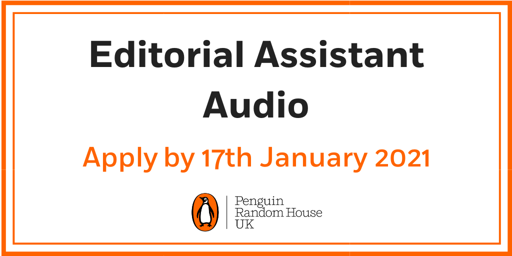 penguinukjobs's tweet photo. 🐧 Our Audio team are hiring!

We're recruiting for an Editorial Assistant to join them on a 12-month FTC.

Please address your cover letter to Alice and get your application (CV and cover letter) in by 17th January. 

More info here: https://t.co/7oeELyRPhn

Good luck! https://t.co/YGU4IAvPXQ