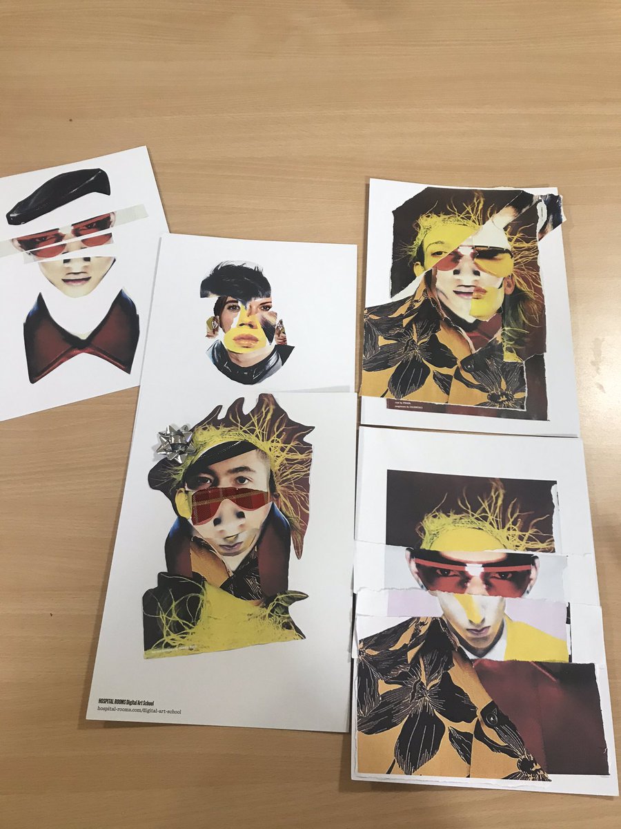 RuthKember's tweet photo. First workshop of the year.... big thank you to @Hospital_Rooms for providing the materials and idea we managed to create some affective pieces https://t.co/6ZenWL7Y74