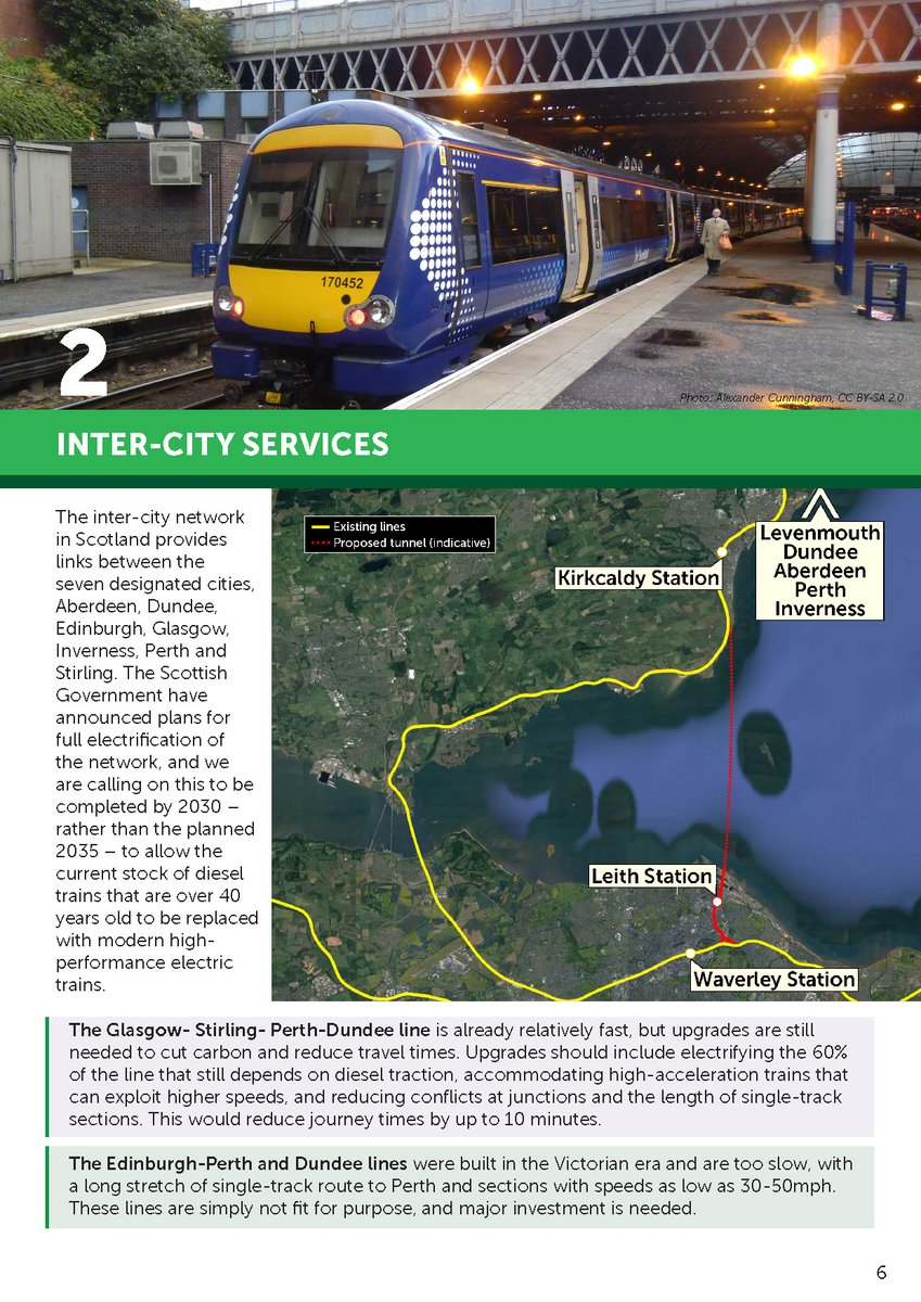 Next up is the bit that is grabbing all the headlines: the intercity upgrades, not least the new Forth tunnel between Edinburgh and Kirkcaldy, including a Leith underground station.This is both a really good idea and an eminently achievable one.