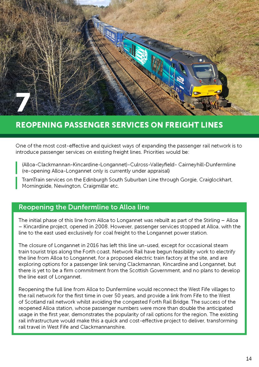 One of my favourite parts (other than the GPEW-bashing) is the approach to "reopening" lines - they don't propose to do any.Instead, they state a method for determining need - towns with a 5000+ population should have a station - and leave the solution open-ended.