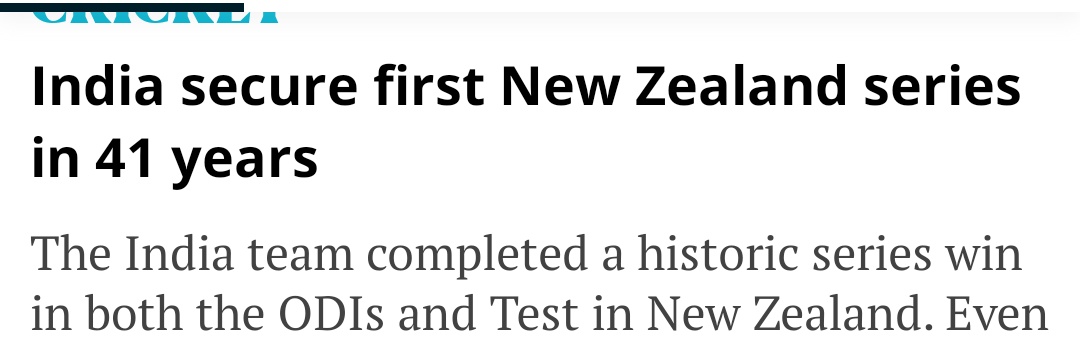 Gautam Gambhir played a marathon knock against New Zealand at Napier. This knocked helped India in successfully drawing the Test & India won a Test Series in New Zealand after 41 long years