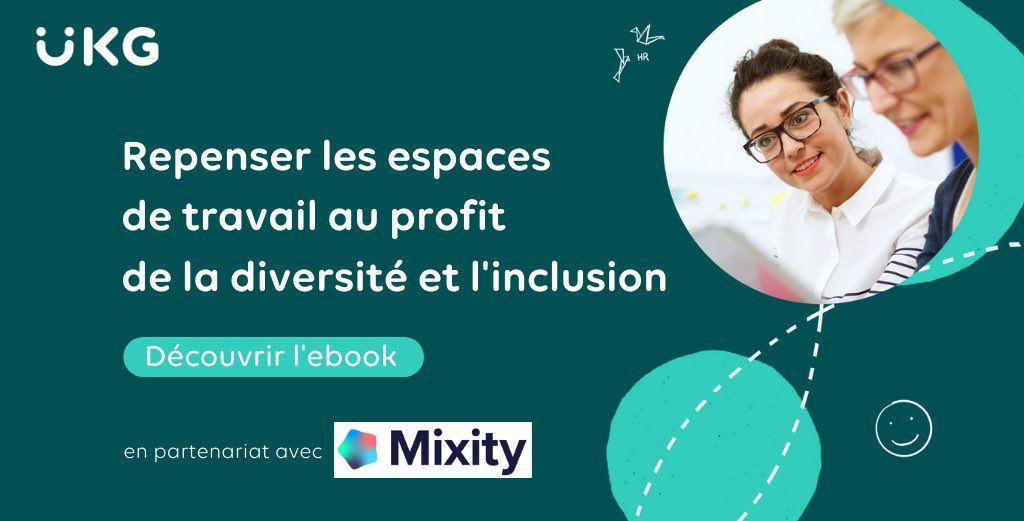 Mixity_co's tweet image. #TechForGood 👉🏼 Comment la #tech donne à l’entreprise les moyens d’optimiser ses processus #RH ? #diversité et #inclusion : enjeux cruciaux en matière de gouvernance. #ebook à télécharger, ici hubs.ly/H0CJ5qR0 - #donnée - #data via @AurelAlfo - @SandrineSCC - @UKG_FR