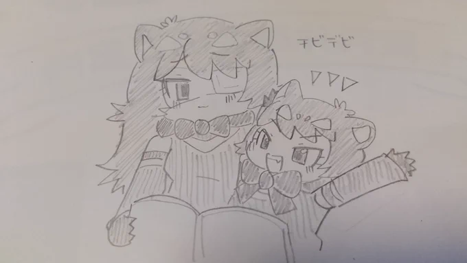 アネデビとチビデビ(ФωФ)✨
#けもフレ3 