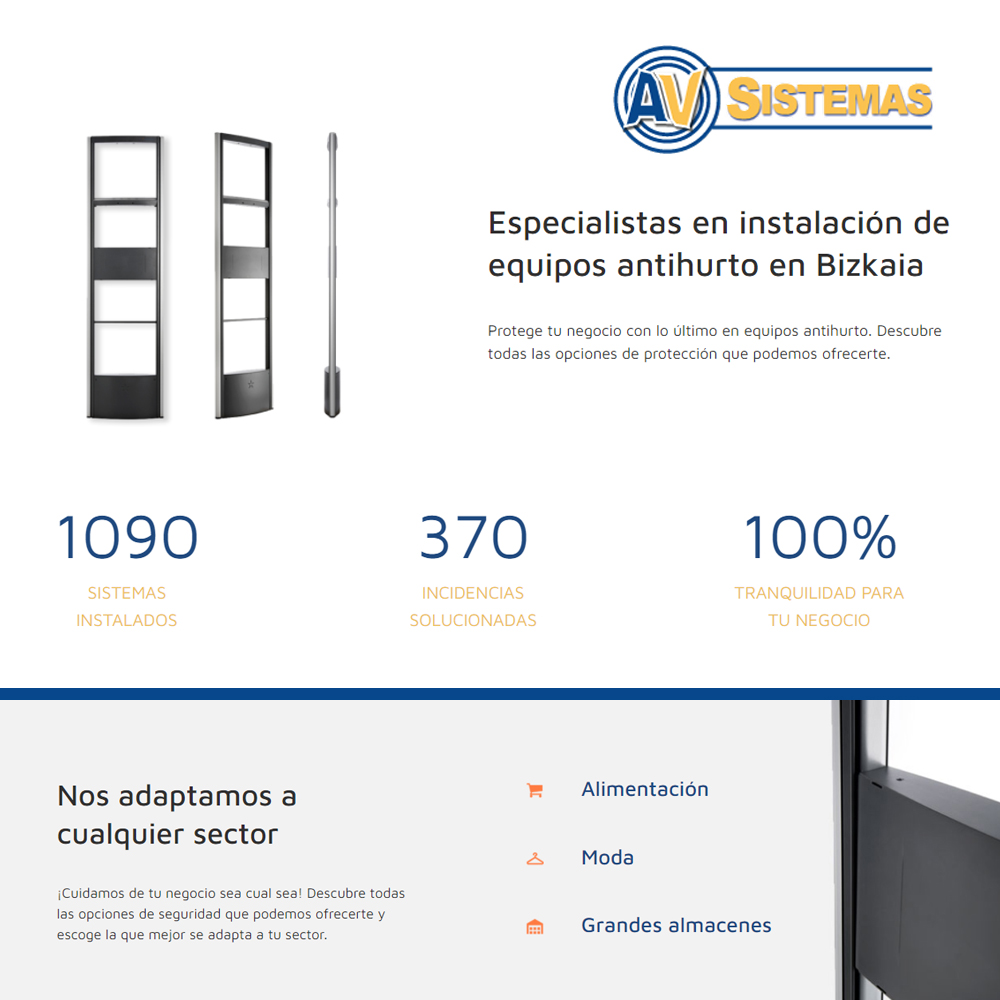 av_sistemas's tweet image. 🛍🔒 En #GrupoAVSistemas somos líderes en Bizkaia en reparación, manteniento e instalación de cualquier marca de sistema #antihurto.

👉 ¿A qué estás esperando? ¡Contacta ahora!
📱 94 441 07 97 / 94 421 94 65
💻 bit.ly/3qcDSCS