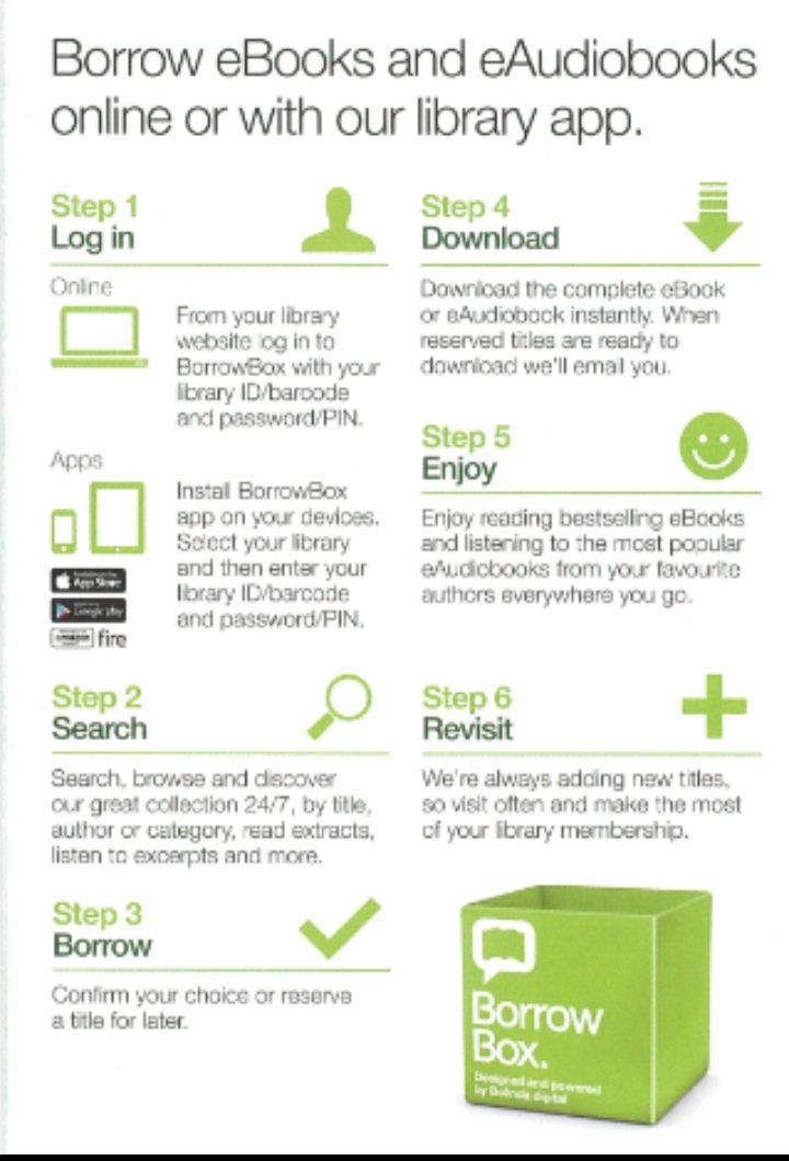 Free access to eBooks &amp; eAudioBooks via <a href="/BorrowBox/">BorrowBox</a> app #LibrariesFromHome just register👍😊 If aged 65, or over, but no digital access? No problem, loan a tablet from our #Project65 <a href="/HartlepoolHubs/">Hartlepool Community Hubs</a> Please share 👍