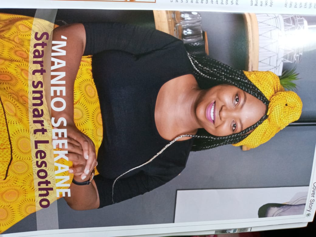 startsmartLes's tweet photo. Did we mention we made the cover of FINITE Magazine 🇱🇸🇱🇸💃
Our CIO Maneo Seekane (@maneo_seekane) spoke in detail #DesignThinking work we do with our country's MSMEs❤️
We made the cover with our nation's most amazing trailblazers in skills &amp; career development. What an Honor! 😇 https://t.co/vvlKKWseGc
