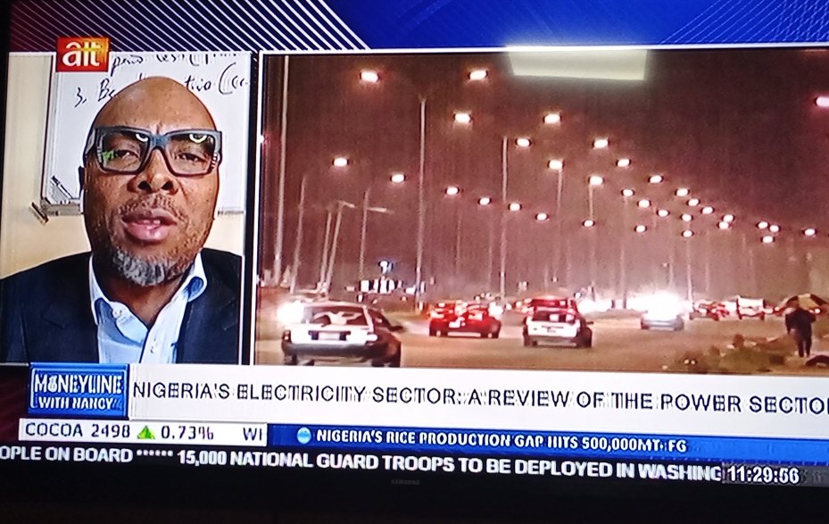 moneylineTV's tweet photo. "Nigeria needs to come to terms with its policy direction" ~Ukoha

@OfficialAITlive #electricitytariff @NERCNG @KaluUkoha2016 https://t.co/aRvBMjOmvz