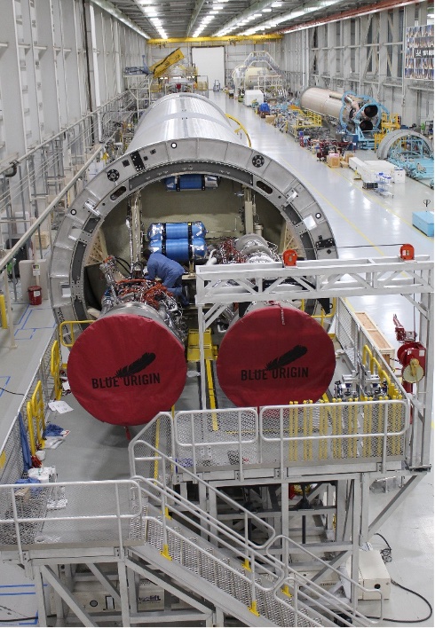 The <a href="/ulalaunch/">ULA</a> CEO <a href="/torybruno/">Tory Bruno</a> posted this picture of the <a href="/blueorigin/">Blue Origin</a> BE4 engines being installed on a #VulcanCentaur in preparation for its launch in late 2021 to take <a href="/astrobotic/">Astrobotic</a> Peregrine #CLPS to the #Moon.

 #GlobalSpace #GSC2021 #GlobalSpaceCongress