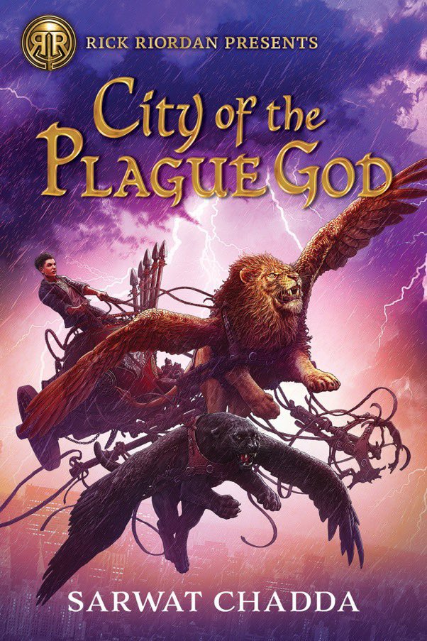 “ #rickriordanpresents CITY OF THE PLAGUE GOD, an adventure based on ancient Mesopotamian mythology” by  @sarwatchadda Out now! (Published 12th Jan) 