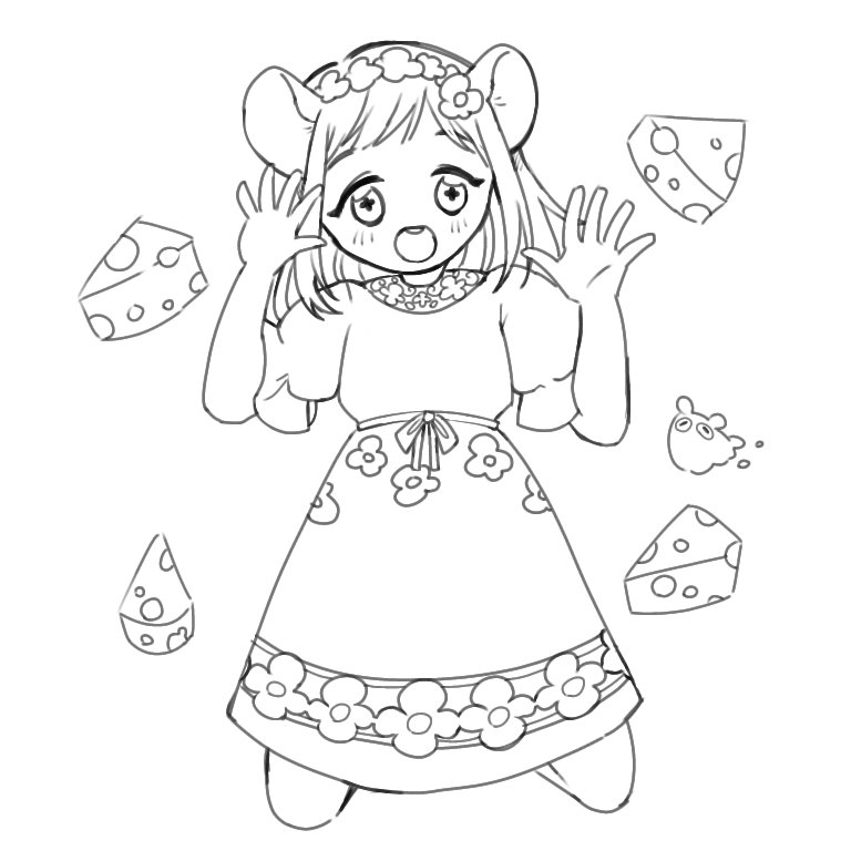HinagikuNezuchi's tweet photo. The next drawing is a gift I've received from @miyarot
He first drew me a sketch, because he thought my character was very cute. And later on he even colored it!
It's so adorable! 🥰
ありがとうございました!
#NeSumie https://t.co/hi5NVyZQ7B