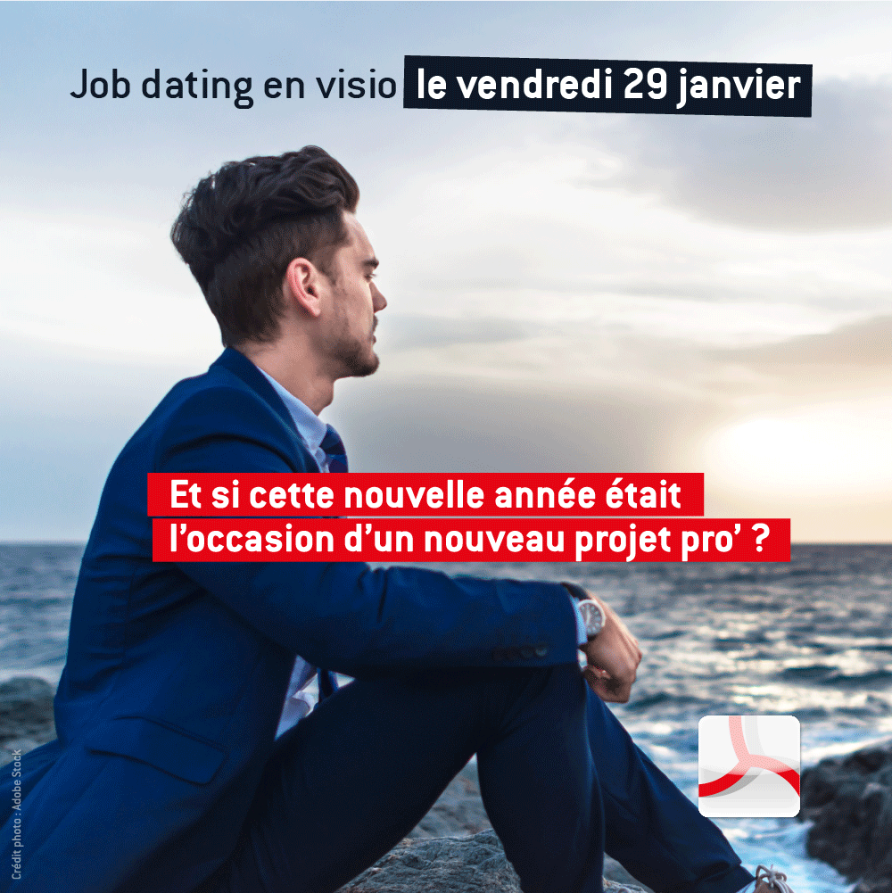 Et si cette nouvelle année rimait avec nouvelle #opportunité ? 
Le 29 janvier, saisissez votre chance en participant à notre job dating en #visio !
➡️Informations et inscriptions : recrutement.cmb.bzh