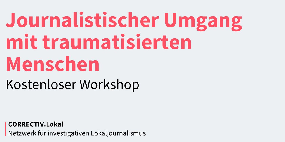 correctiv_org's tweet photo. Pandemie, Lockdown, Quarantäne – Gewalt gegen Frauen nimmt während Corona zu. Es ist wichtig, darüber zu berichten – leicht ist es nicht. @PascaleMller &amp; Therapeutin Marie Zottnick zeigen, wie du bei Recherchen sensibel mit traumatisierten Menschen umgehst https://t.co/quKtAKDBia https://t.co/eNh8q52SGu
